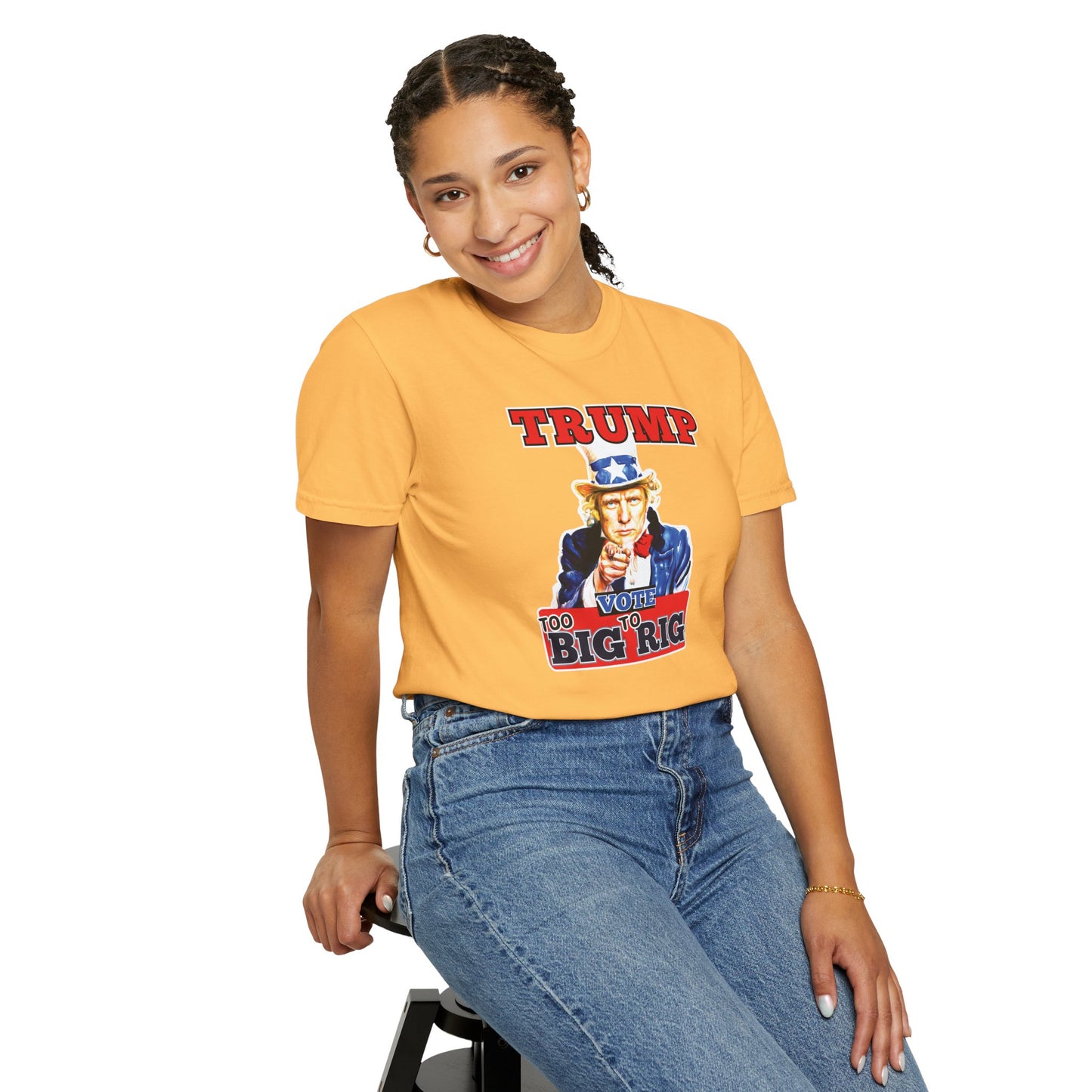 "Trump - Too Big To Rig", Unisex T-shirt
