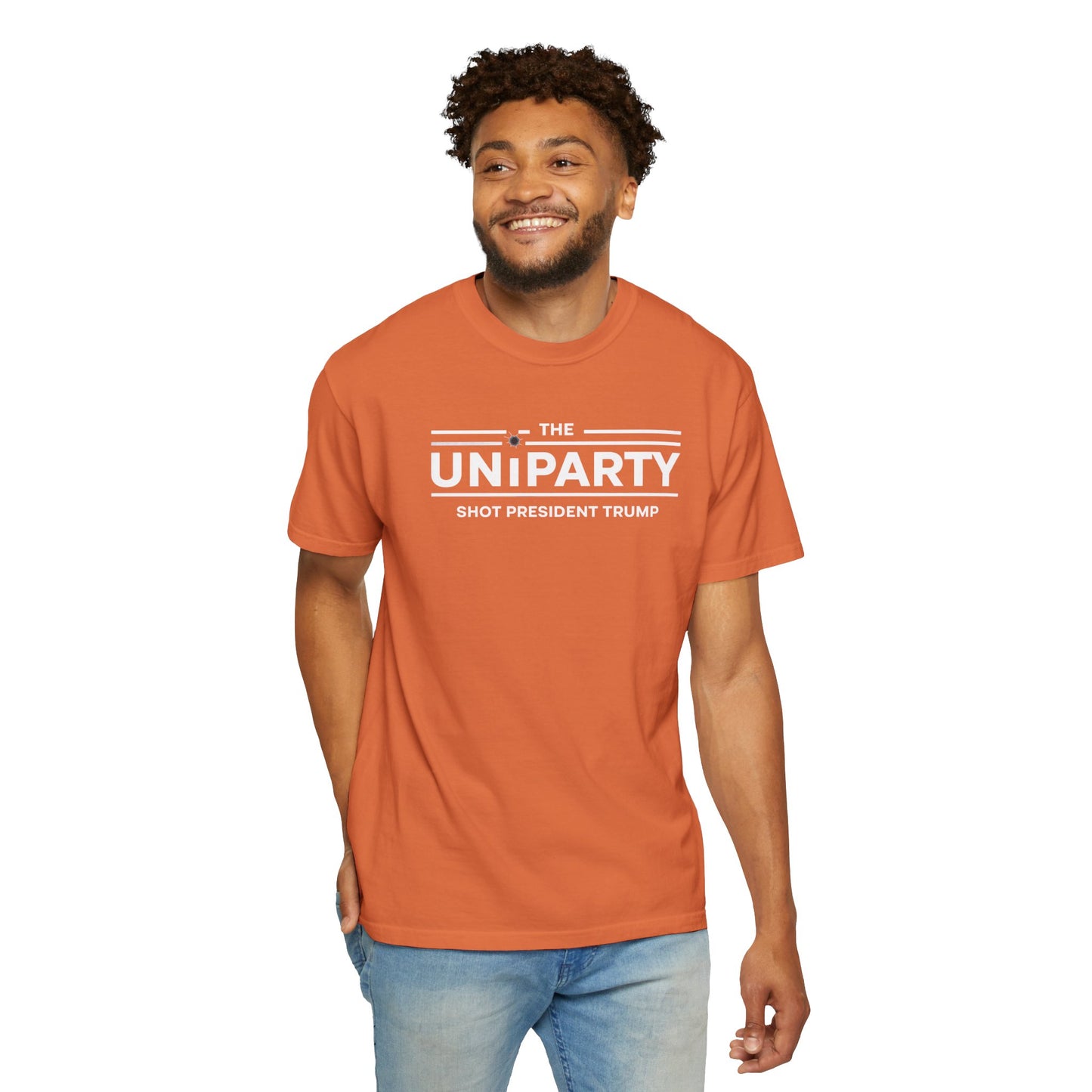 "The Uniparty Shot President Trump" #03, Unisex T-shirt