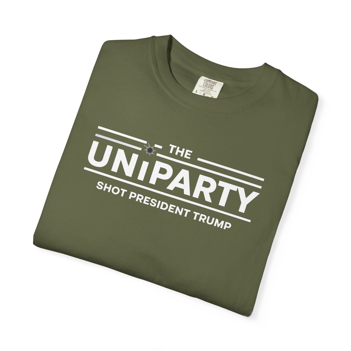 "The Uniparty Shot President Trump" #03, Unisex T-shirt