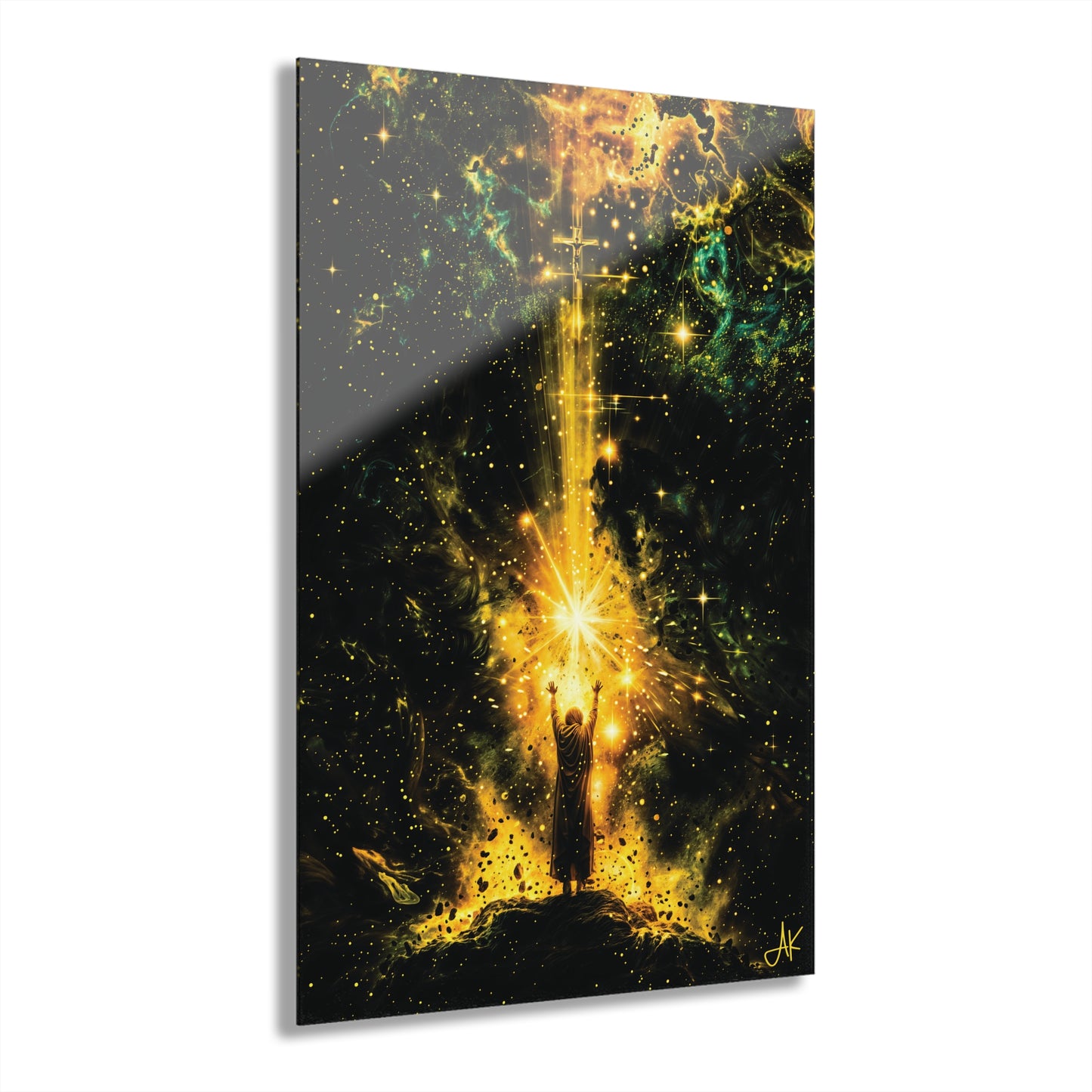 "Empowered by His Sacrifice", Fine Art Acrylic Wall Prints (French Cleat Hanging)