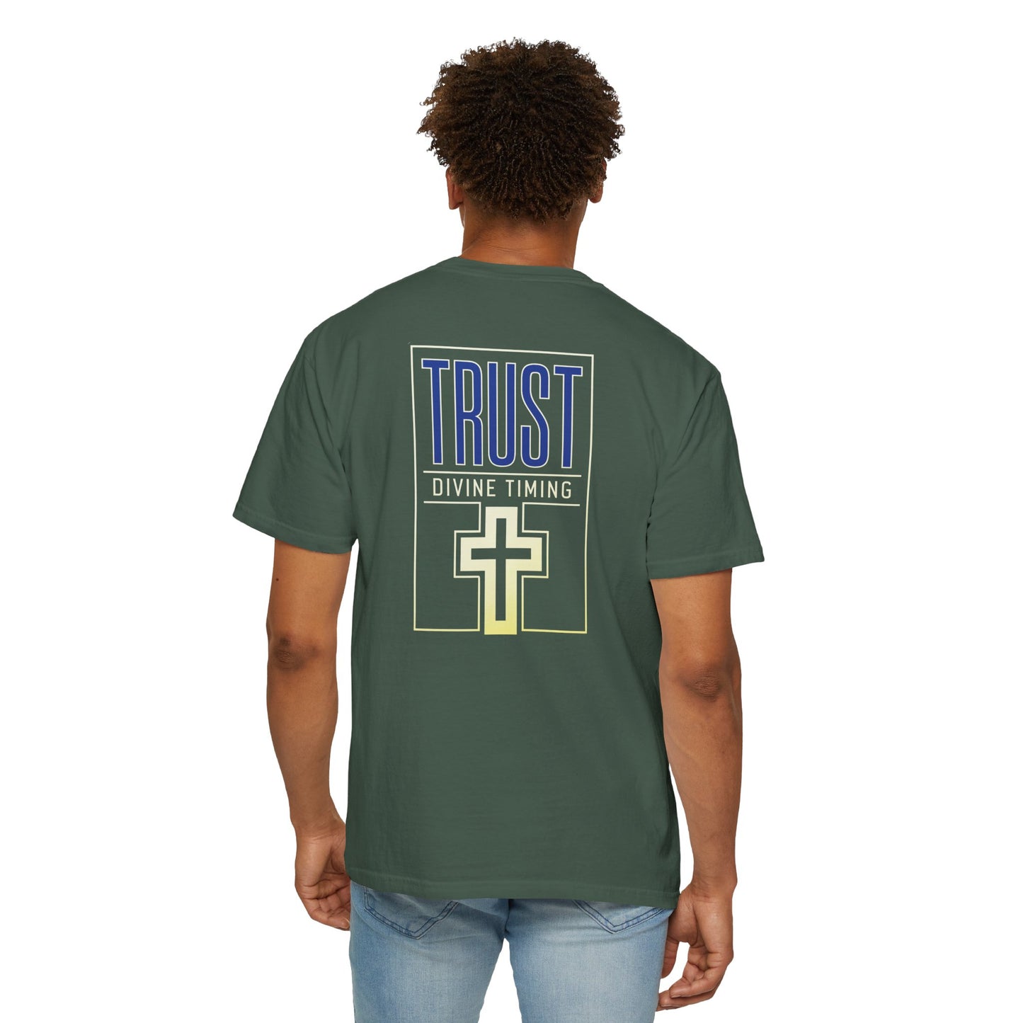 "Trust Divine Timing" #01, Unisex T-shirt