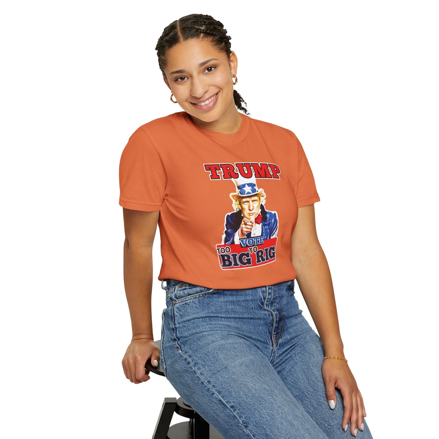 "Trump - Too Big To Rig", Unisex T-shirt