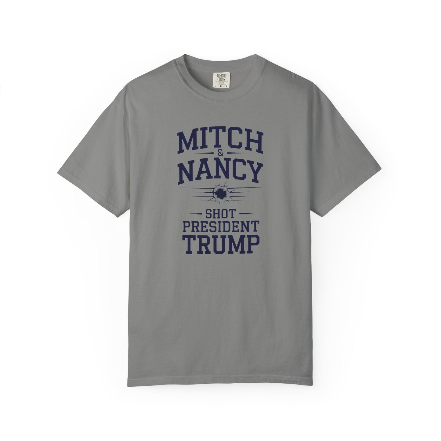 "Mitch & Nancy Shot President Trump", Unisex T-shirt