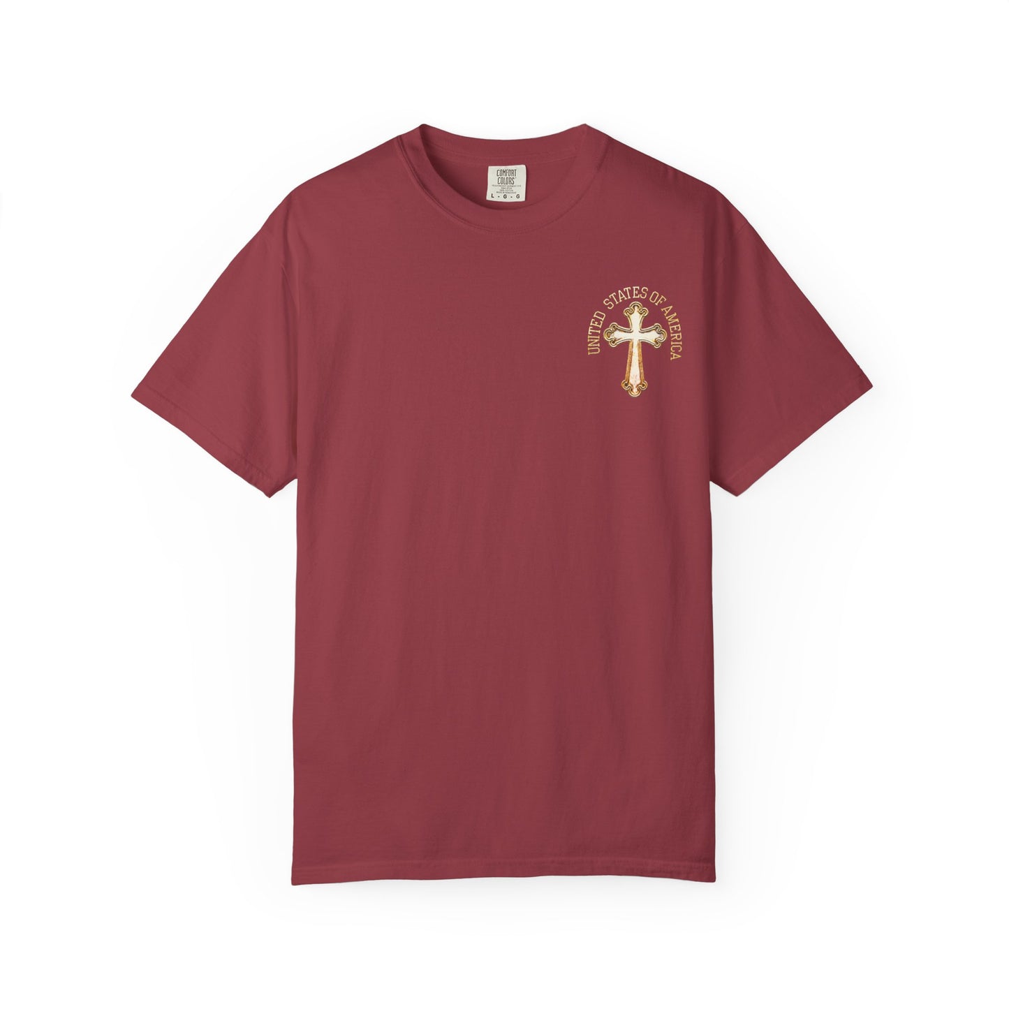 "USA Gold Cross", Unisex T-shirt