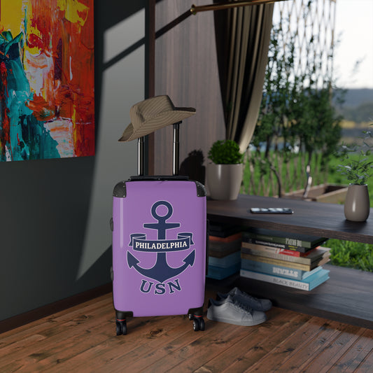 "USN Anchor", Suitcase (Teldrassil Purple)