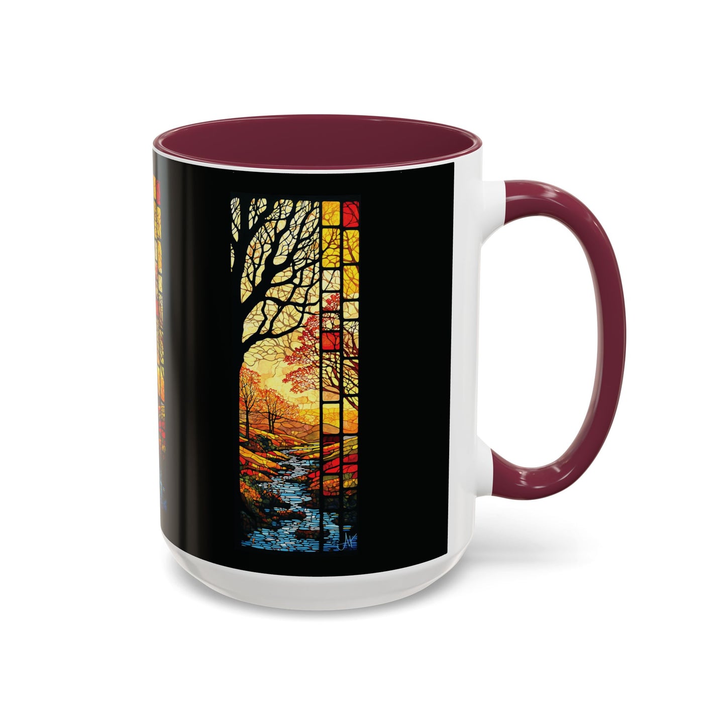 "Realization at 5", Colorful Mugs (11oz, 15oz)