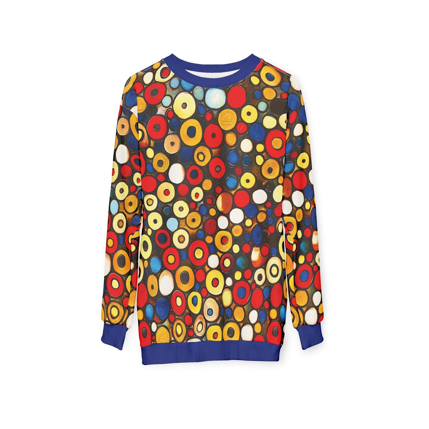 "Bits and Bobs", Unisex Sweatshirt (Klein Blue Collar)
