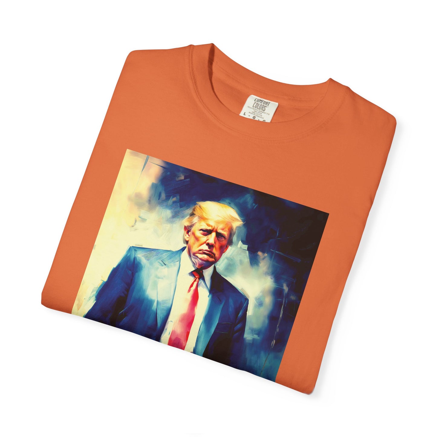 "Trump Portrait No. 6", Unisex T-shirt (Dark Colors)