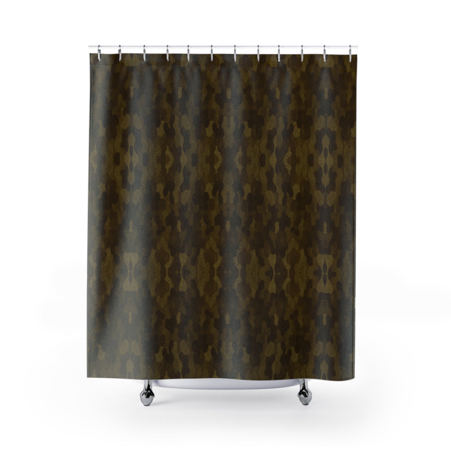 "Swamp Recon Camouflage", Shower Curtains