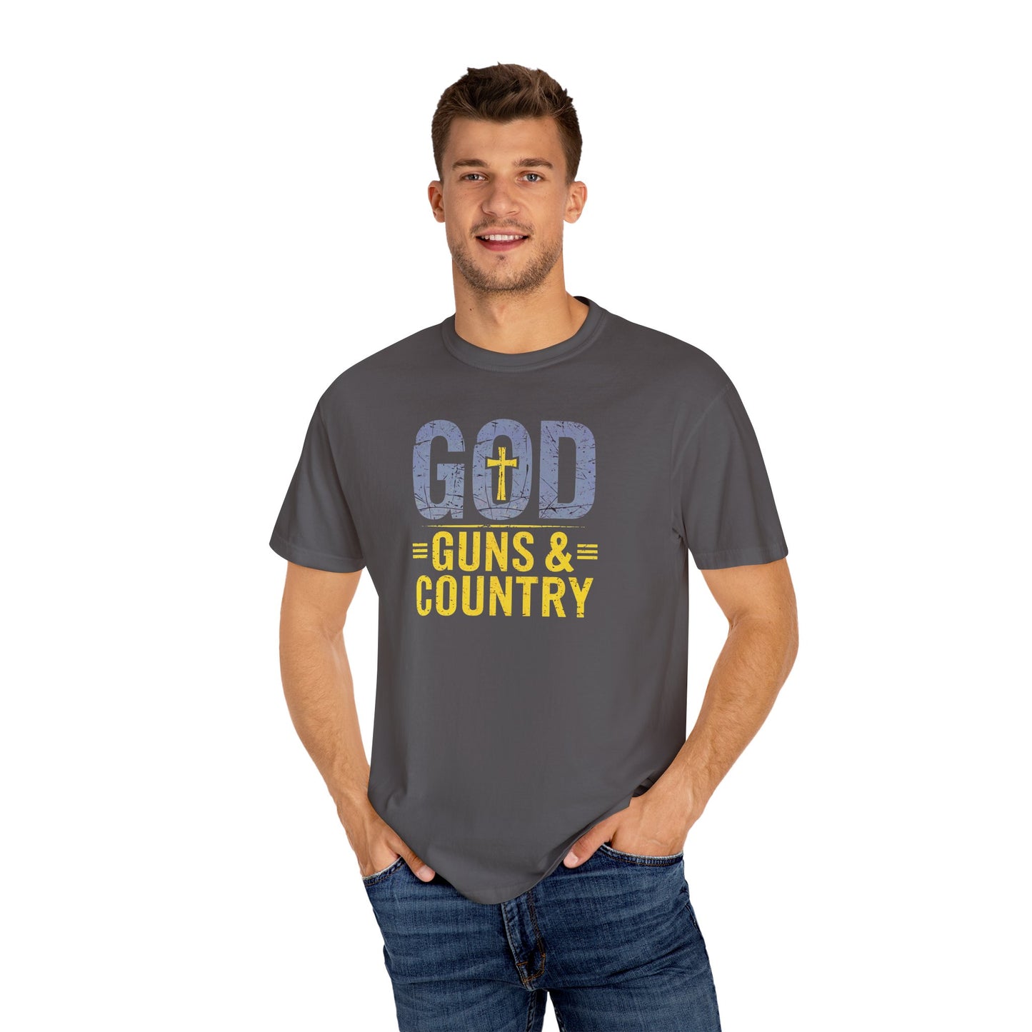 "God Guns & Country" #01, Unisex T-shirt