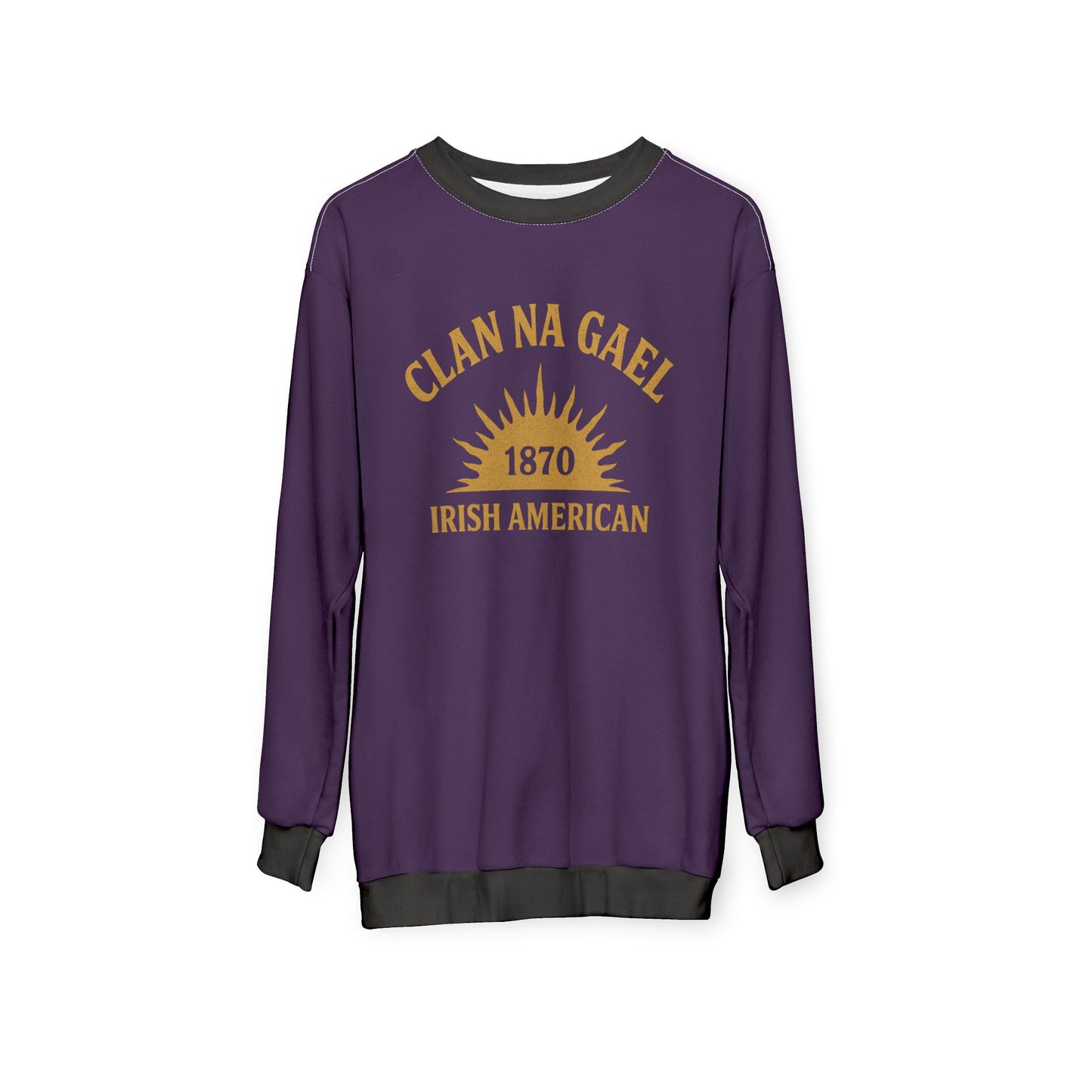 "Clan na Gael - Irish American", Unisex Sweatshirt (Beaker People)