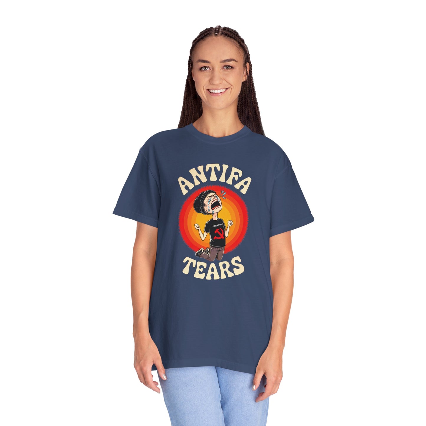 "Antifa Tears" #01, Unisex T-shirt