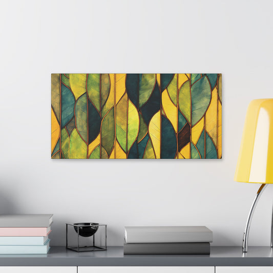 "Inner Grove", Classic Stretched Canvas Pattern Art Print