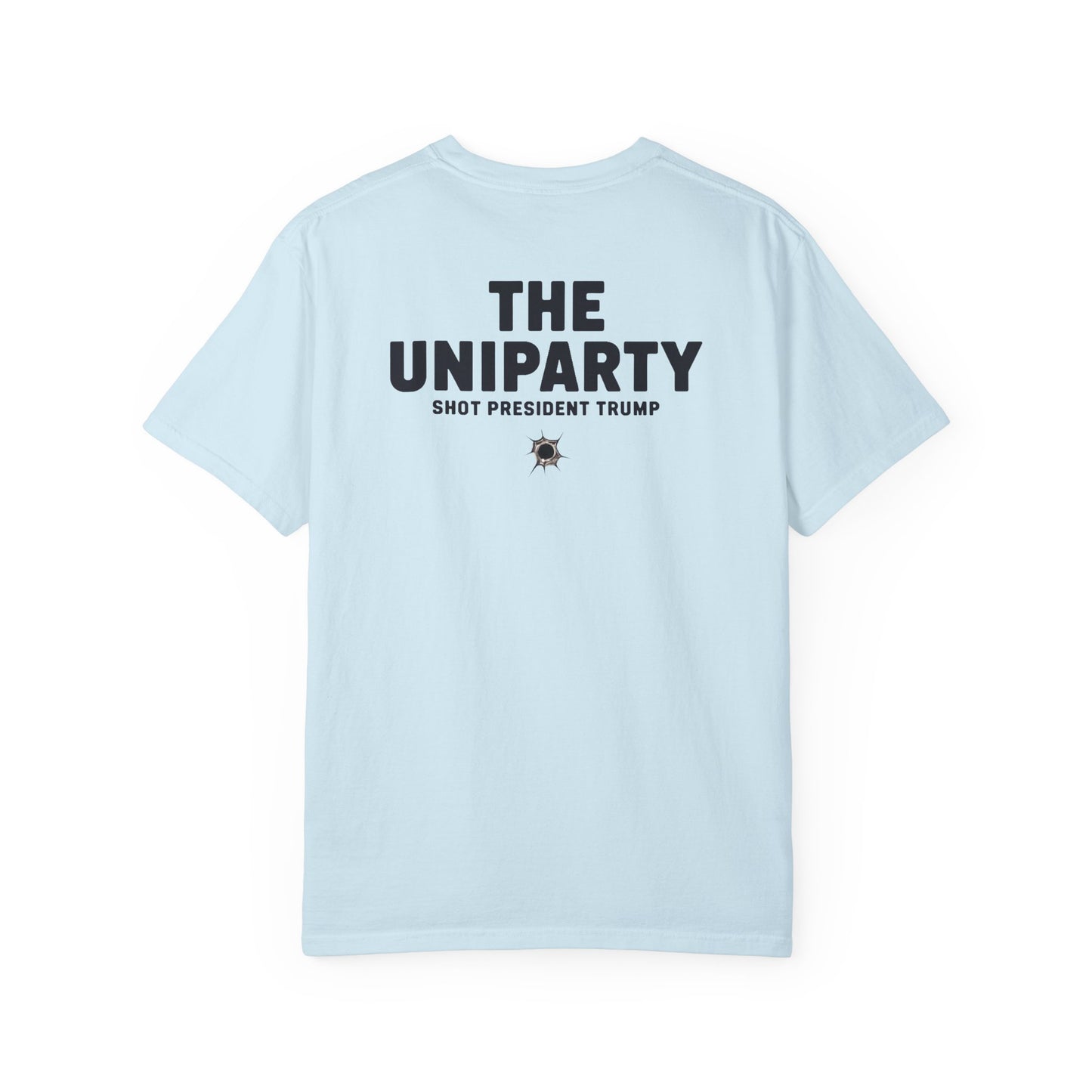 "The Uniparty Shot President Trump" #02, Unisex T-shirt