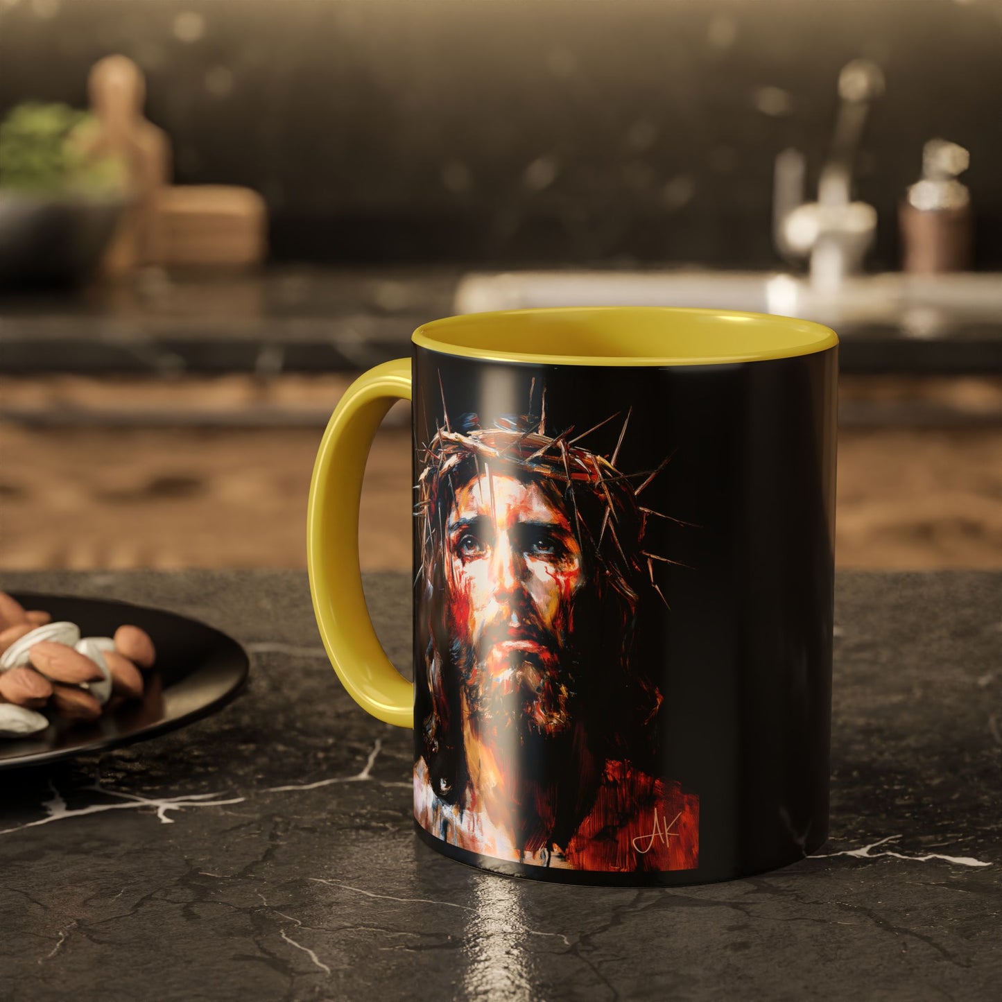 "Crown of Thorns", Colorful Mugs (11oz, 15oz)