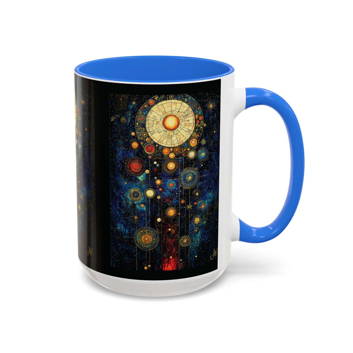 "Ancient Connection to God", Colorful Mugs (11oz, 15oz)