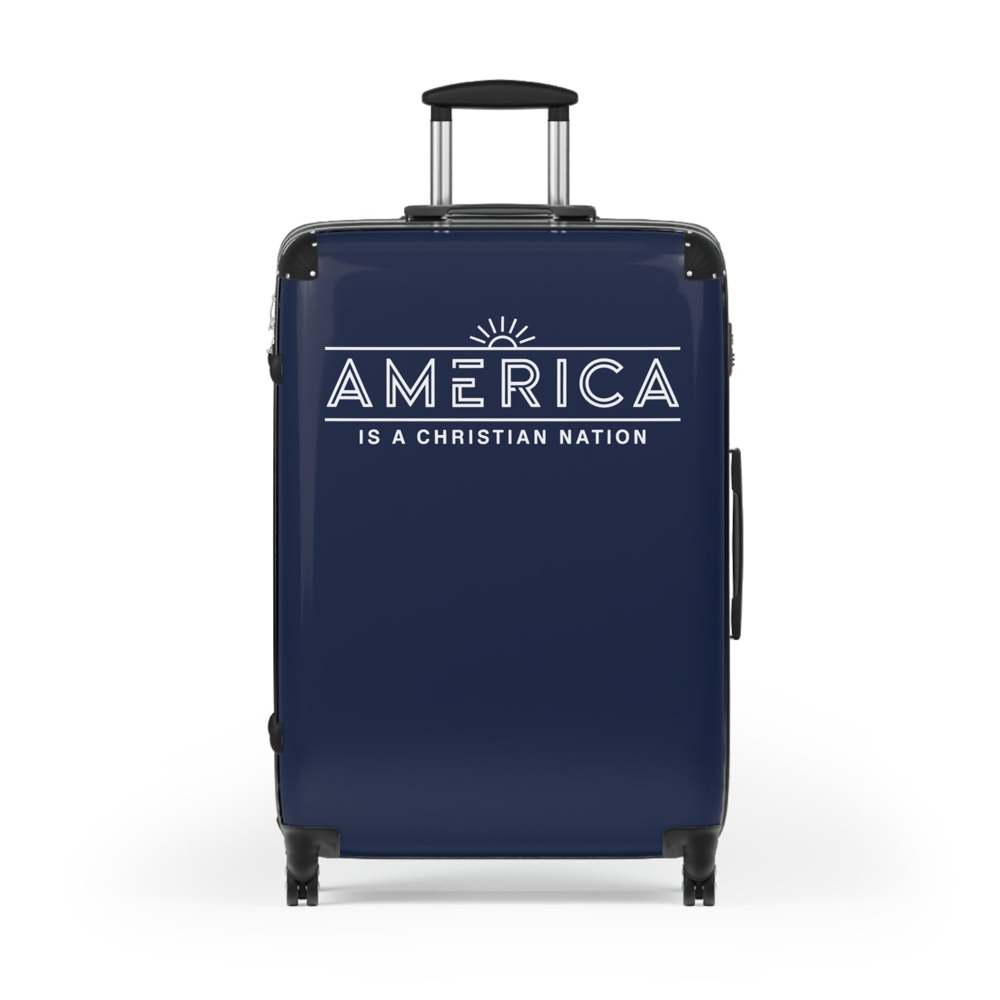 "America is a Christian Nation", Suitcases (Dark Blue)