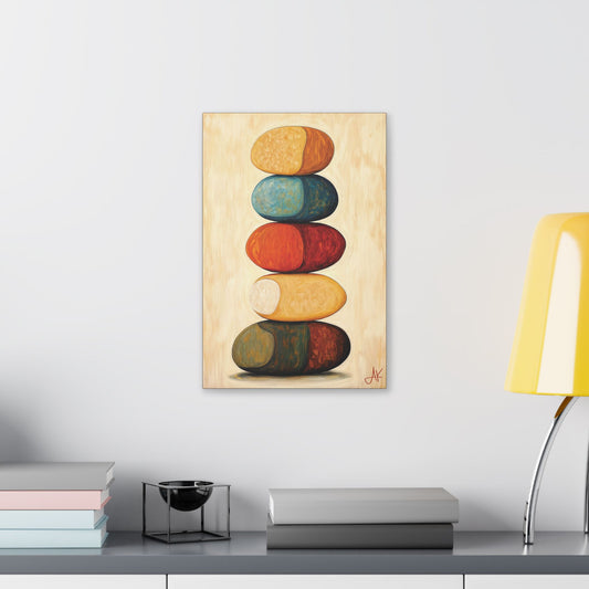 "Sacred Stack" #02, Stretched Classic Canvas Fine Art Print