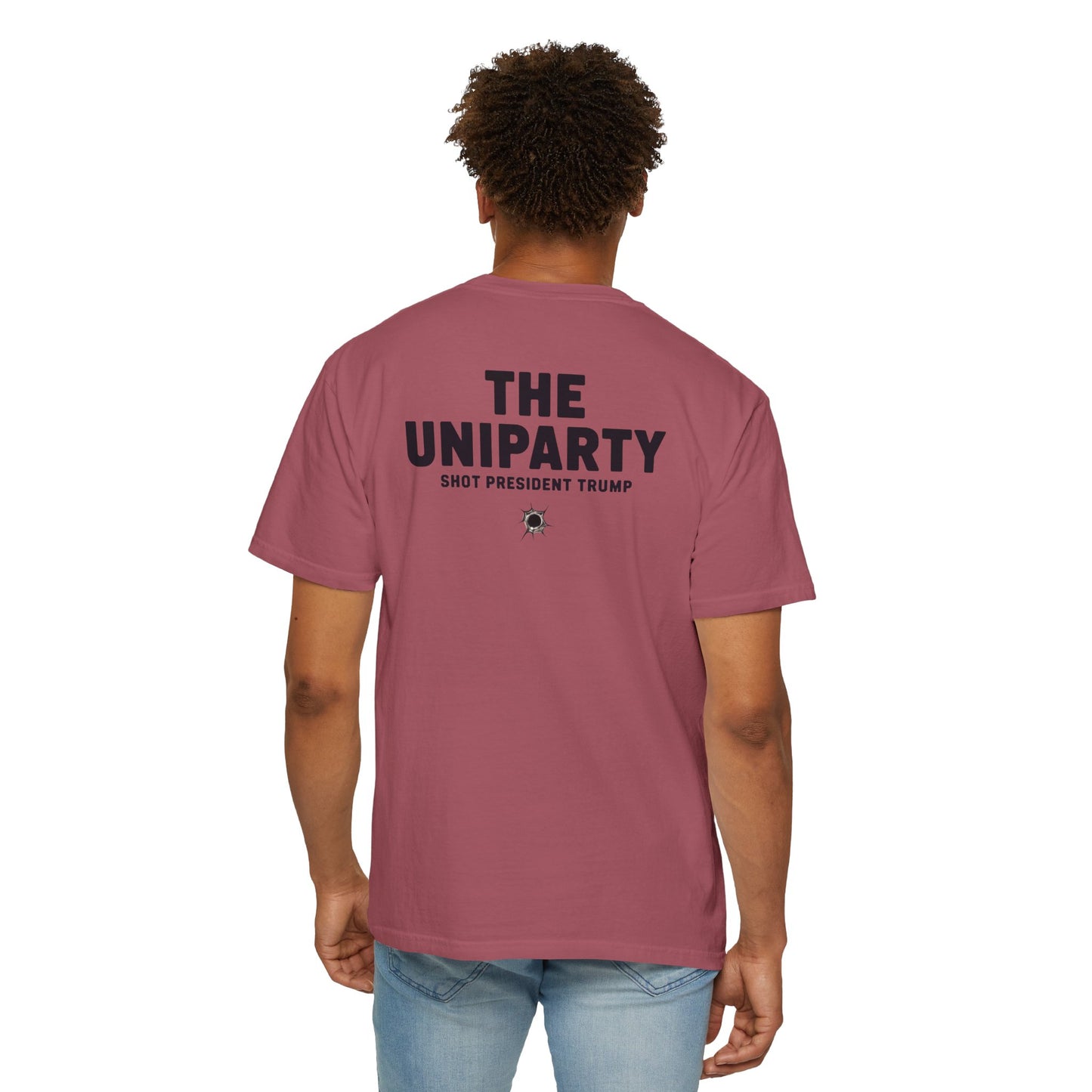"The Uniparty Shot President Trump" #02, Unisex T-shirt