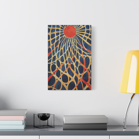"70's Summer", Fine Art Matte Canvas, Stretched, 1.25"