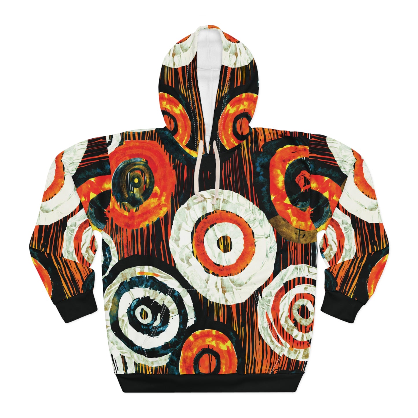 "Abstract 66", Wearable Art Unisex Pullover Hoodie