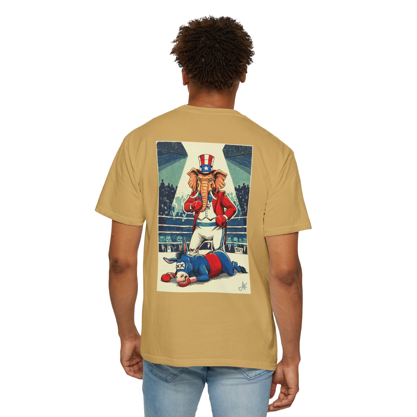 "Brutal Woke Knockout 2024", Unisex T-shirt (Light Colors)