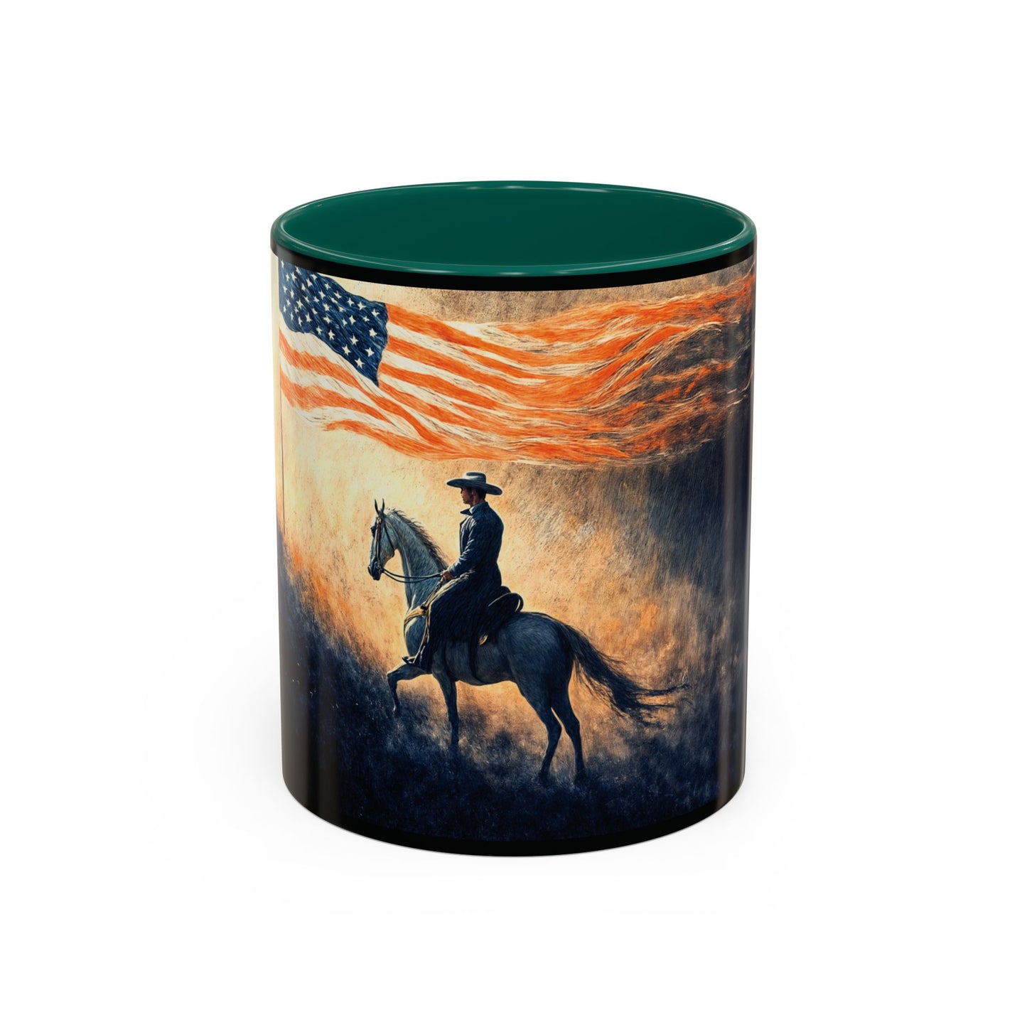 "Liberty under God", Colorful Mugs (11oz, 15oz)