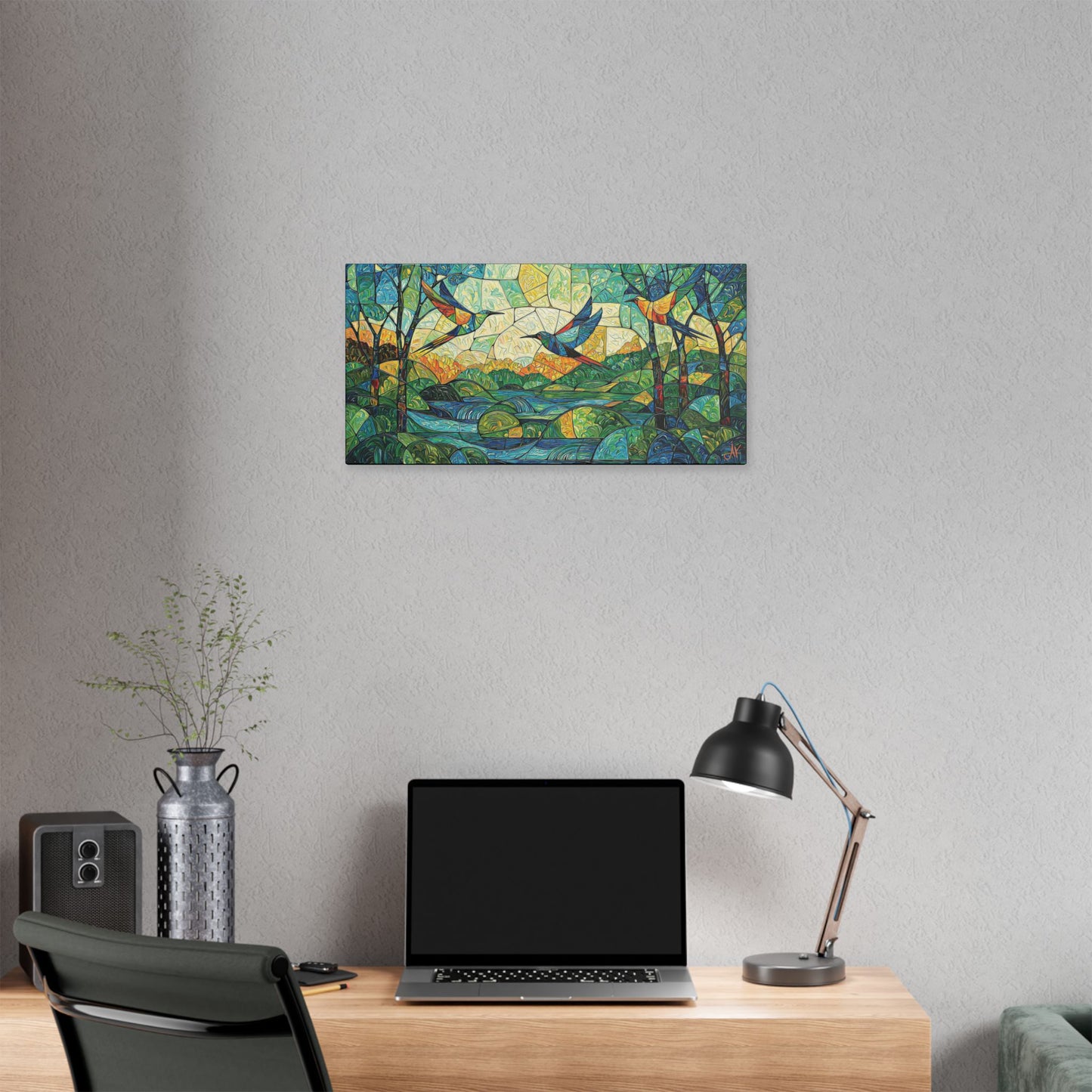 "The Isolated Isle", Stretched Classic Canvas Fine Art Print