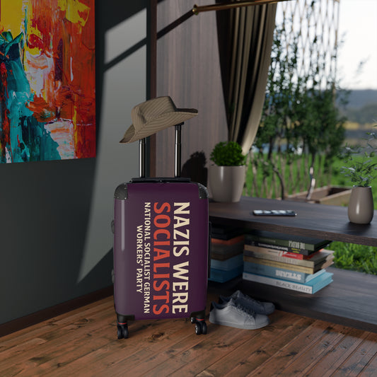 "Nazis were Socialists", Suitcase (Synallactida Purple)