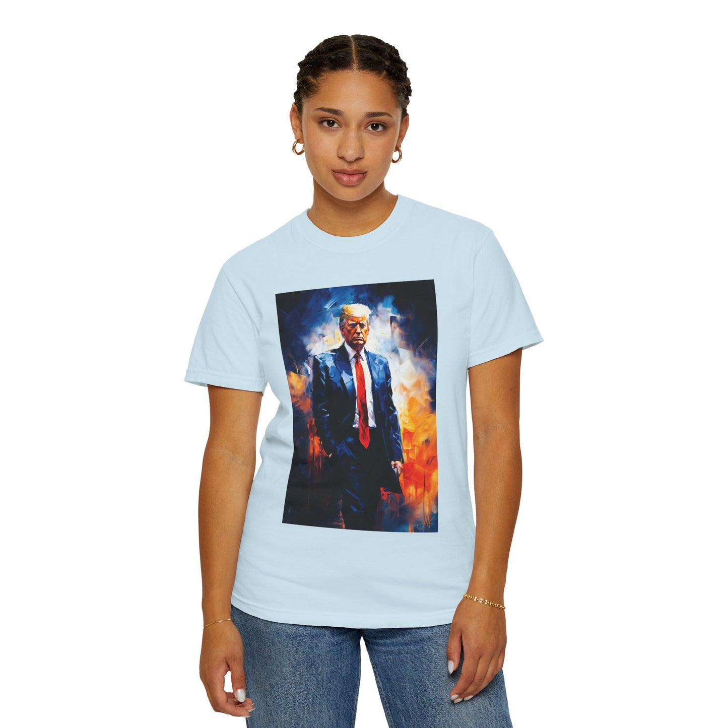 "Trump Portrait" #22, Unisex T-shirt (Light Colors)