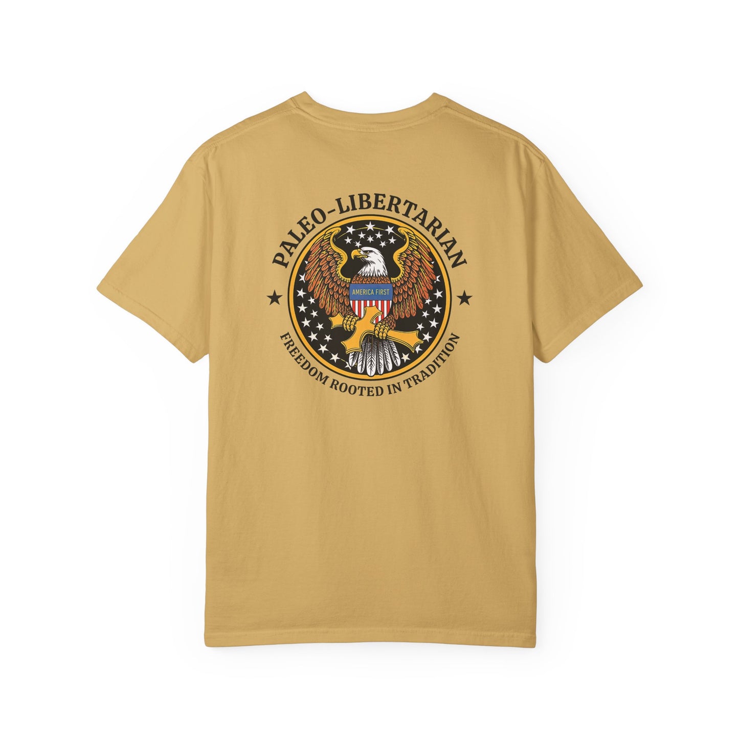 "Paleo-Libertarian" #01, Unisex T-shirt (Light Colors)