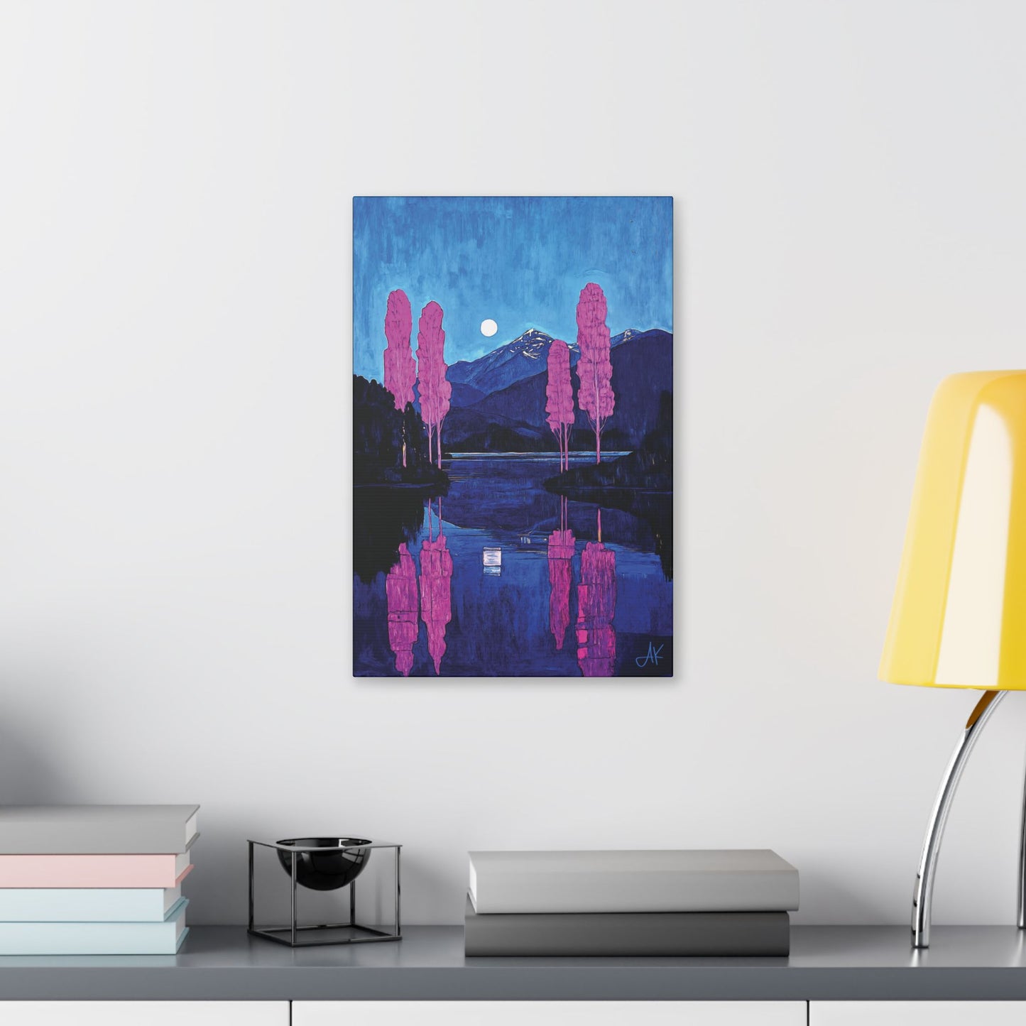 "Sentinels of the Loch", Stretched Classic Canvas Fine Art Print