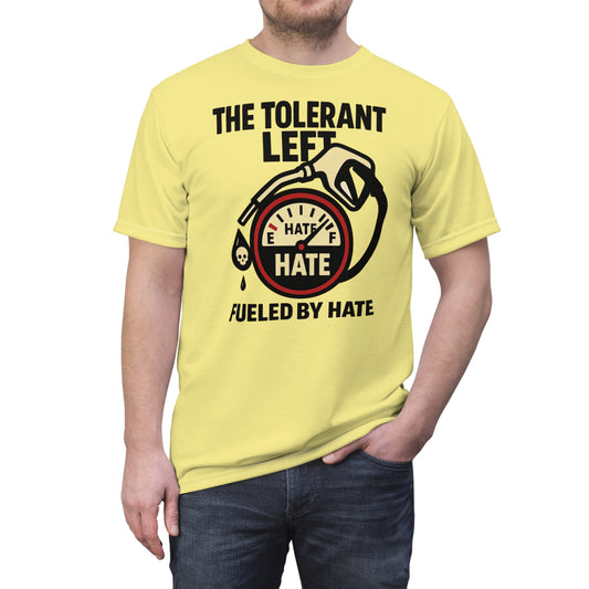 "The Tolerant Left", Unisex T-shirt (The First Daffodil)
