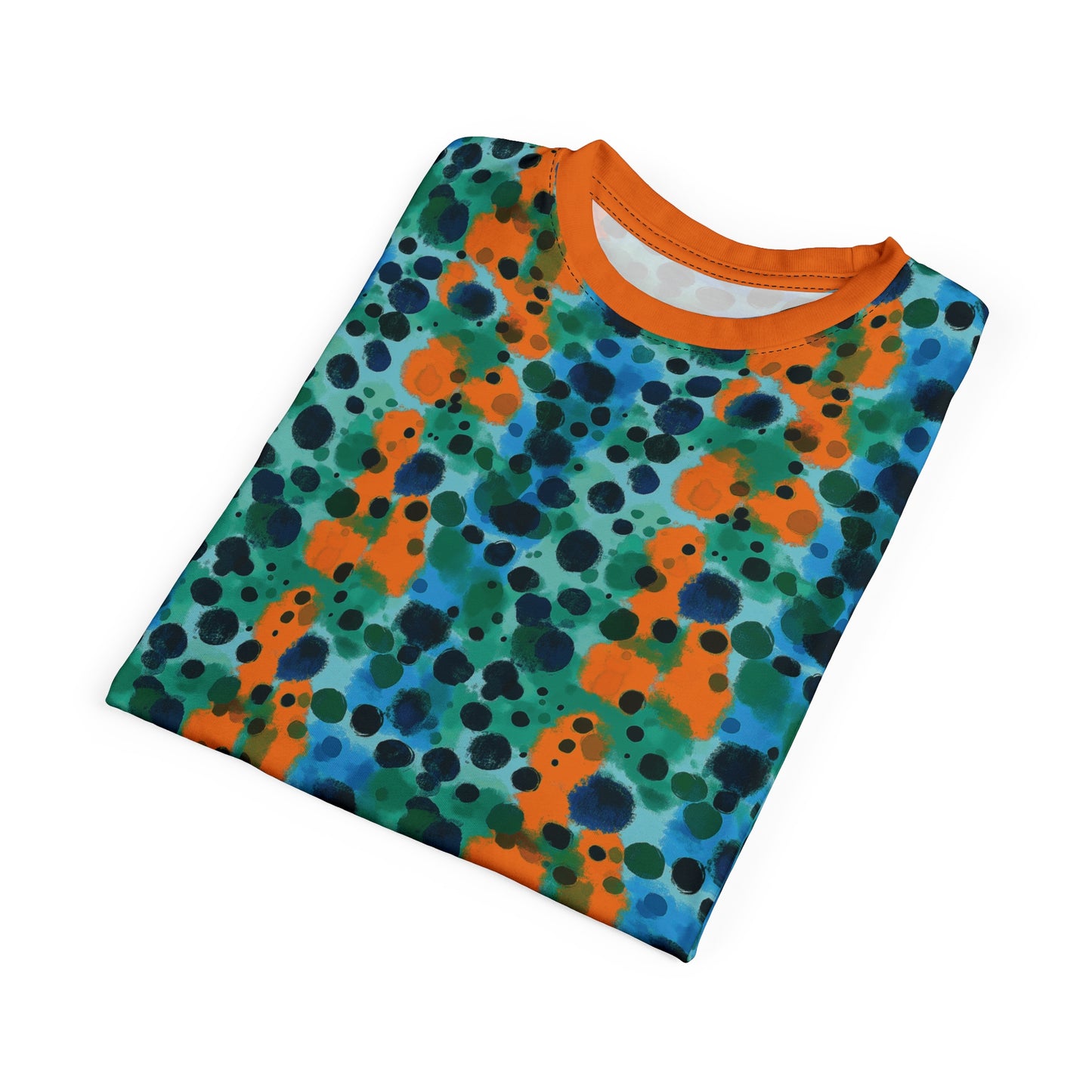 "Midnight Coral", Unisex Tee (Midnight Coral Orange)