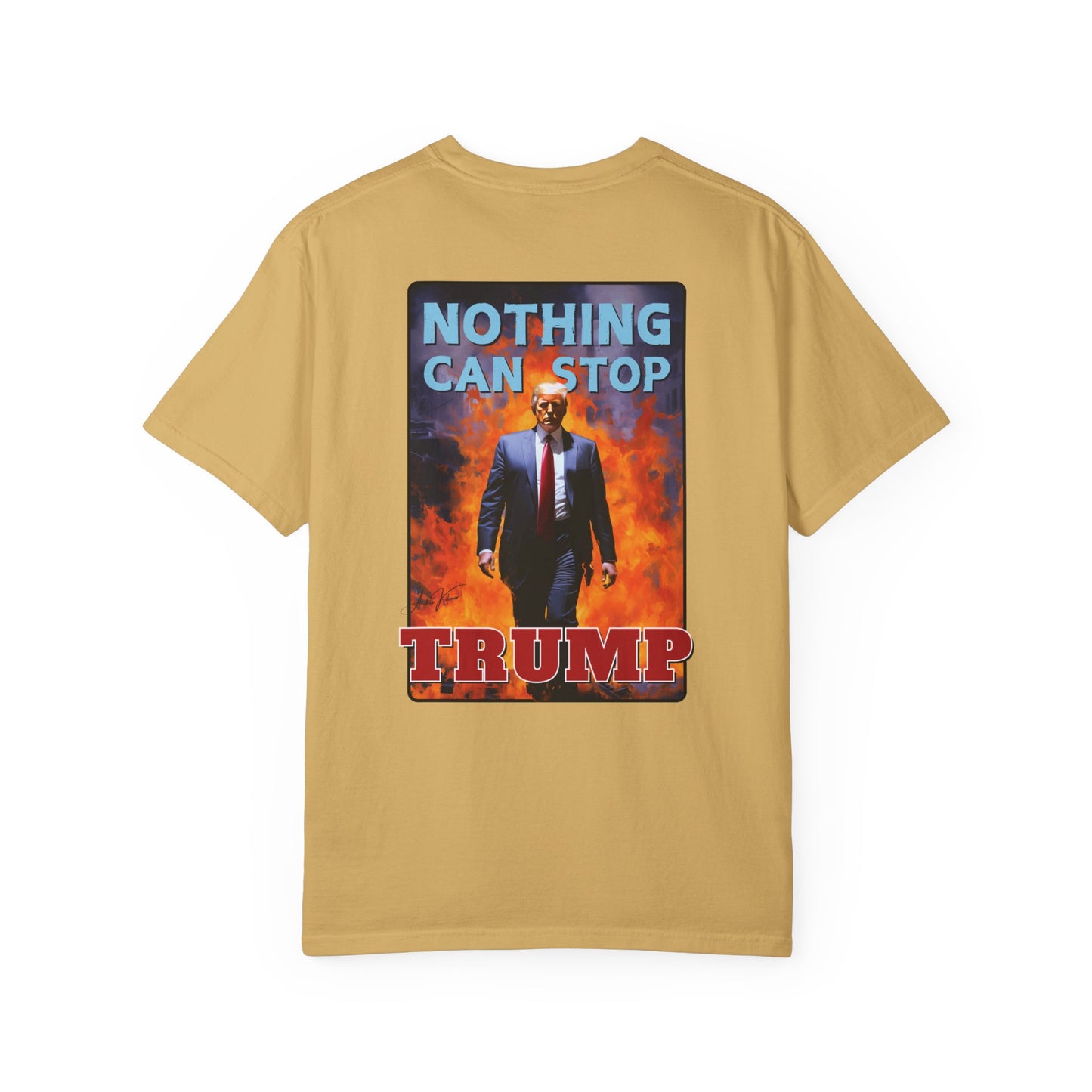 "Nothing Can Stop Trump", Unisex T-shirt (Light Colors)