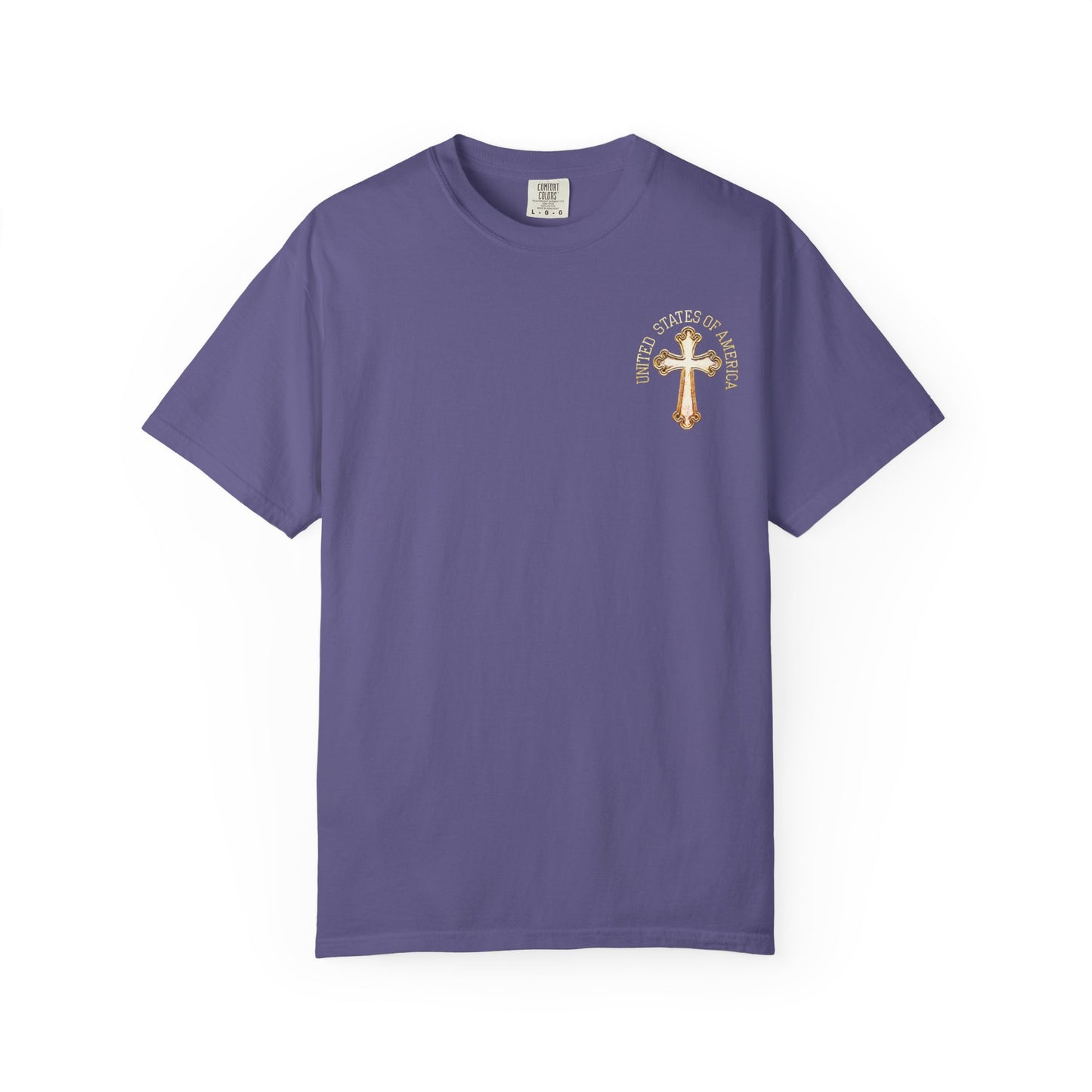 "USA Gold Cross", Unisex T-shirt