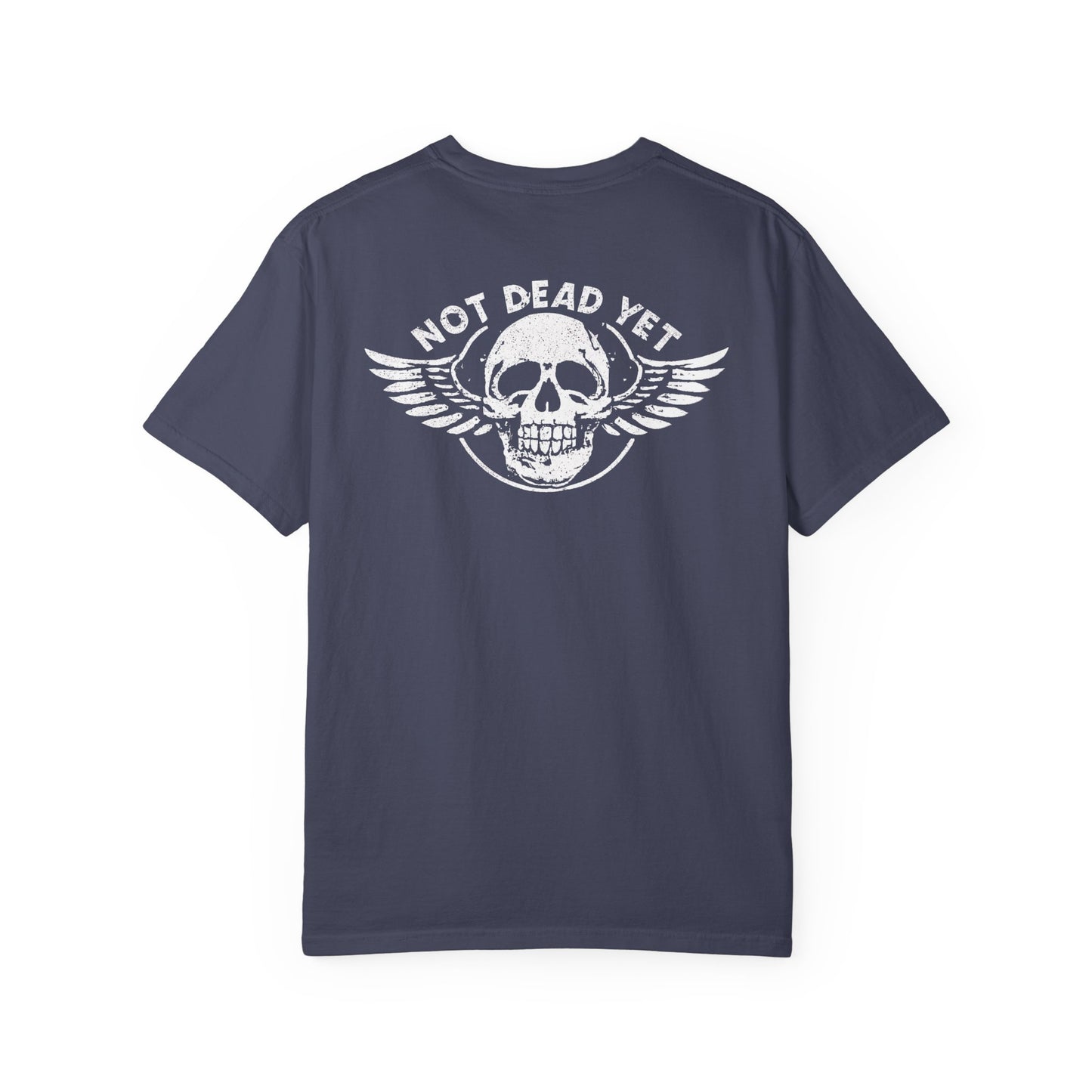 "Not Dead Yet - Winged Skull", Unisex T-shirt