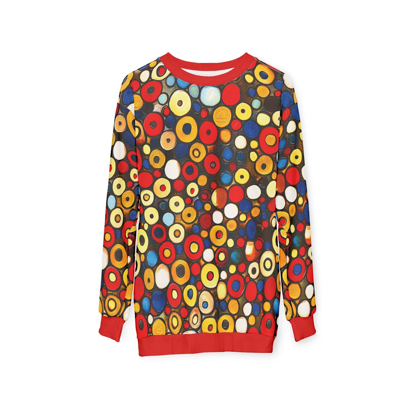 "Bits and Bobs", Unisex Sweatshirt (Republican Red Collar)