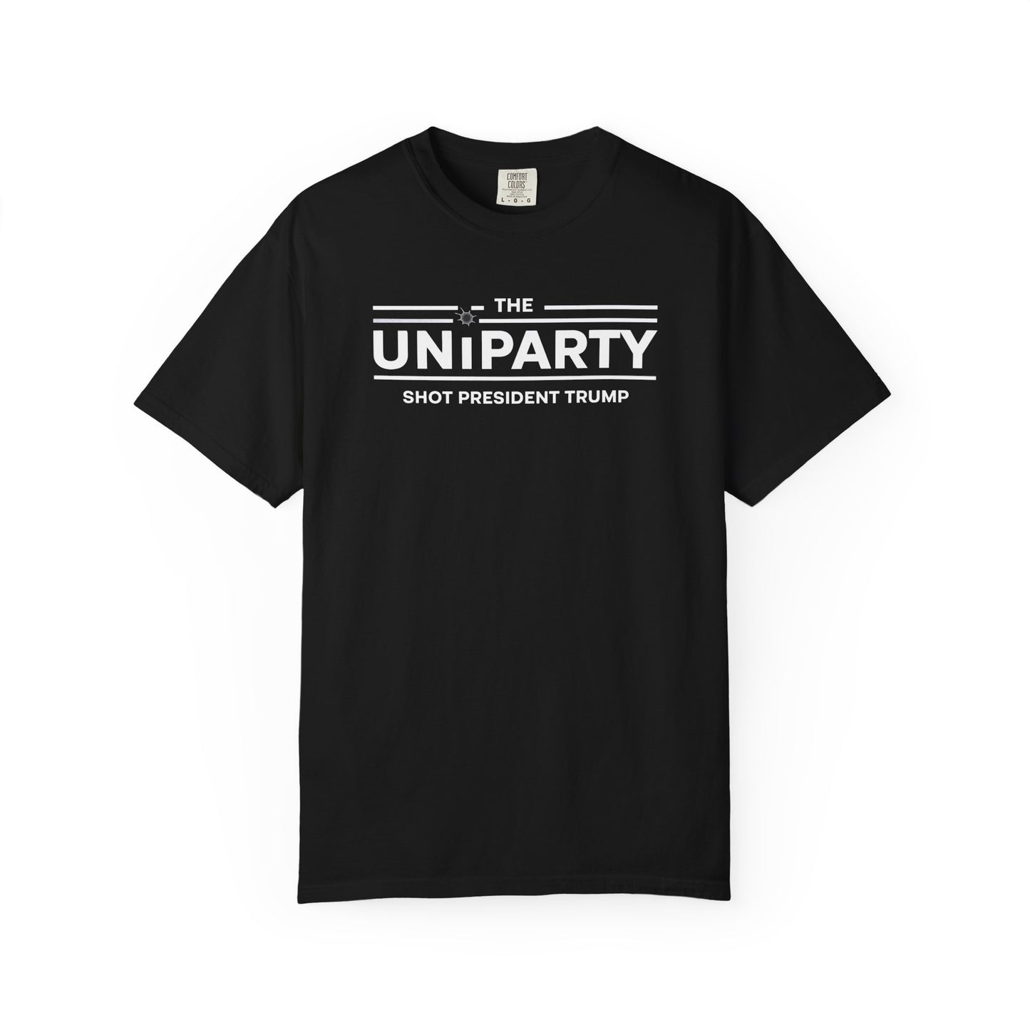 "The Uniparty Shot President Trump" #03, Unisex T-shirt