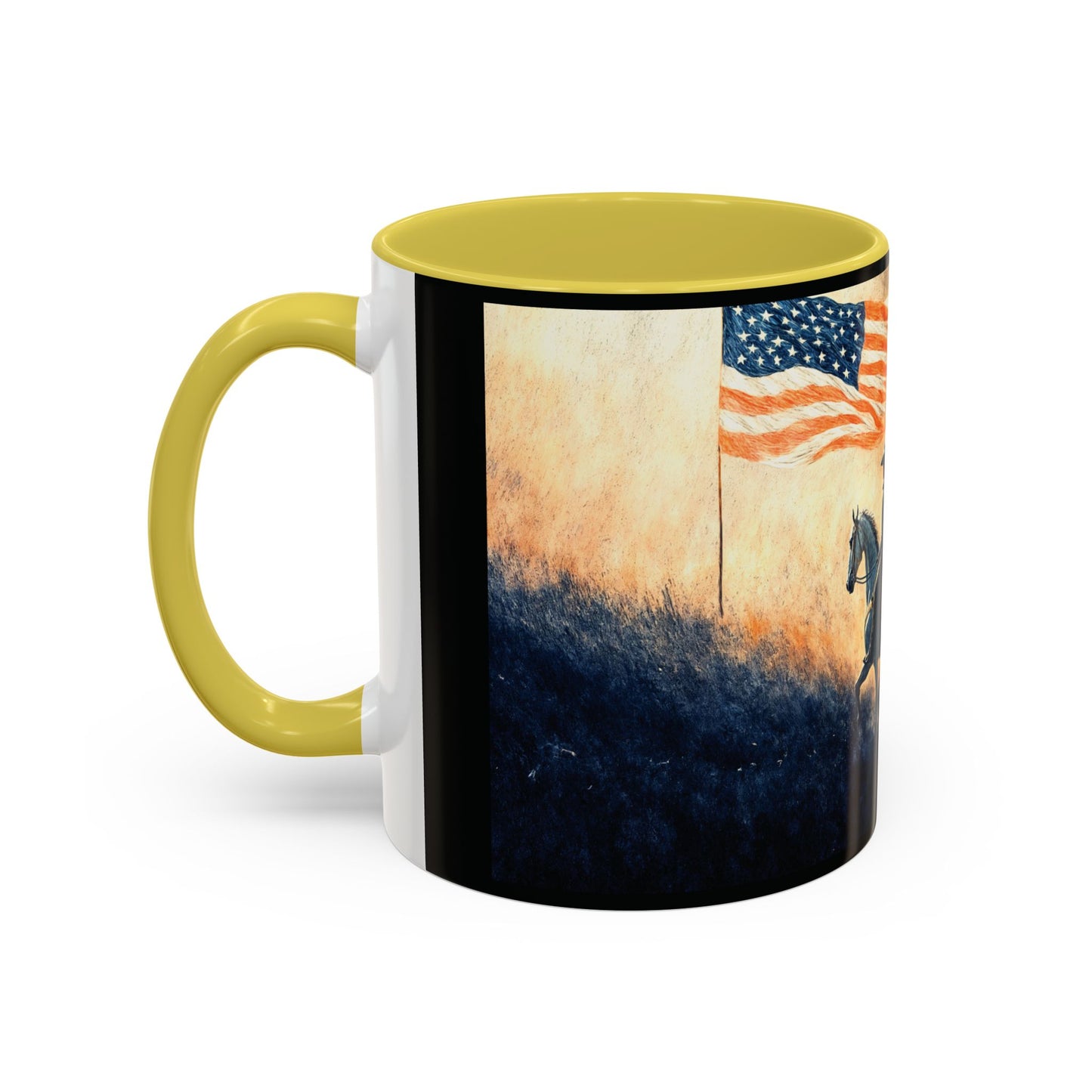 "Liberty under God", Colorful Mugs (11oz, 15oz)