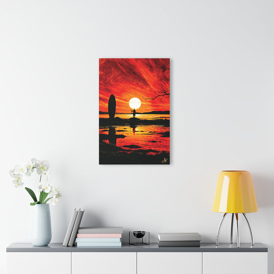 "The First Mission (St. Columba)", Fine Art Acrylic Wall Prints (French Cleat Hanging)
