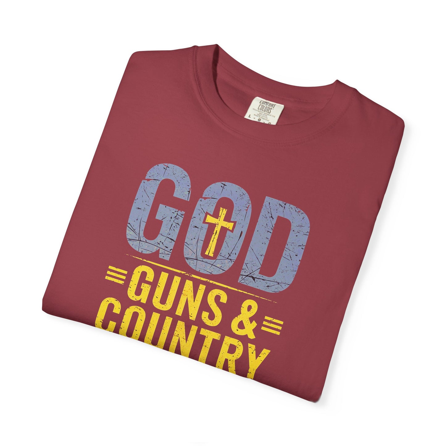 "God Guns & Country" #01, Unisex T-shirt