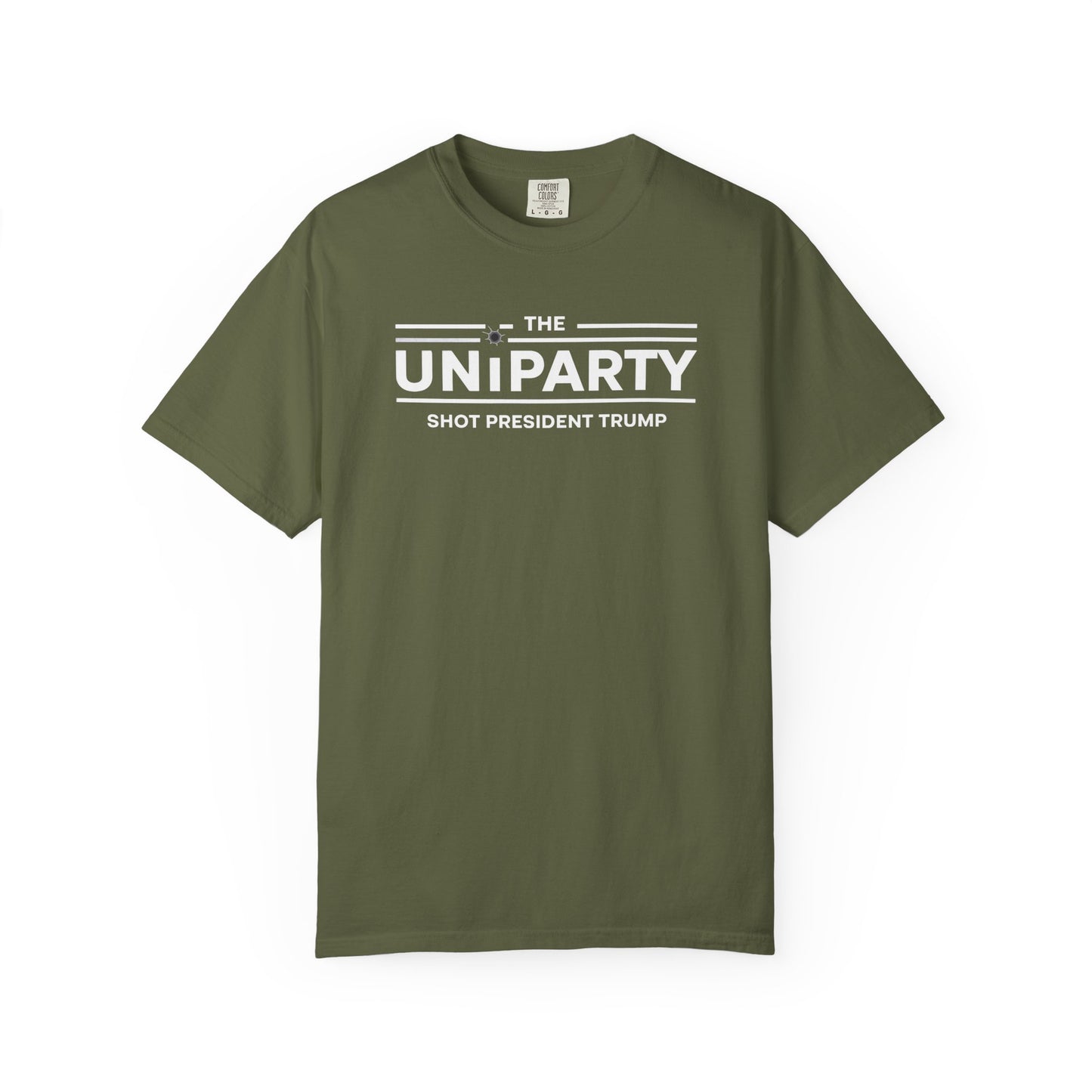 "The Uniparty Shot President Trump" #03, Unisex T-shirt