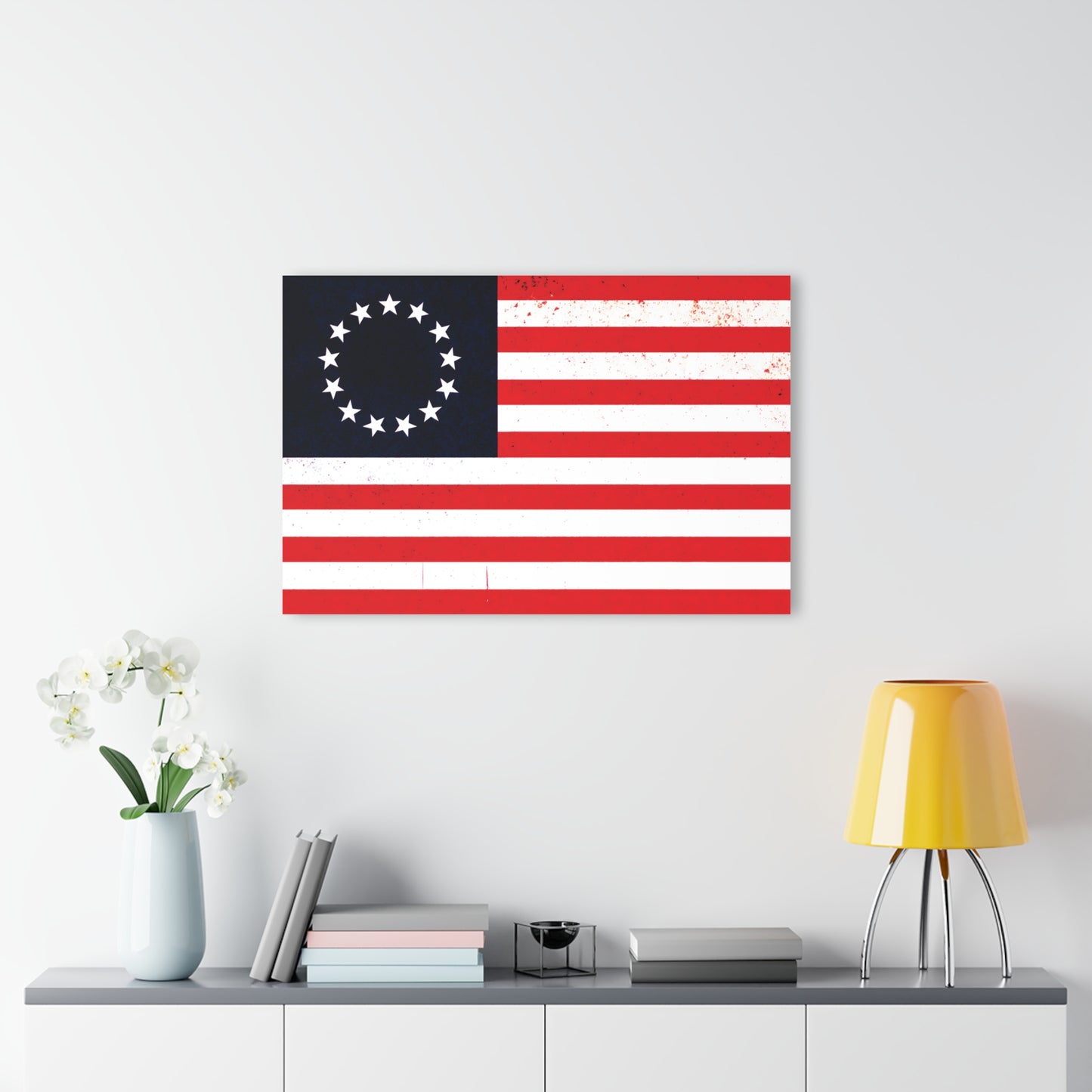 "Betsy Ross Flag", Fine Art Acrylic Wall Prints (French Cleat Hanging)