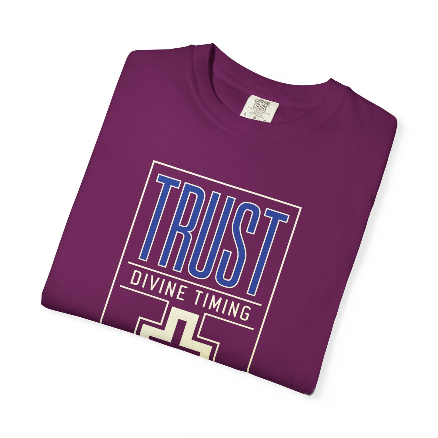 "Trust Divine Timing" #01, Unisex T-shirt