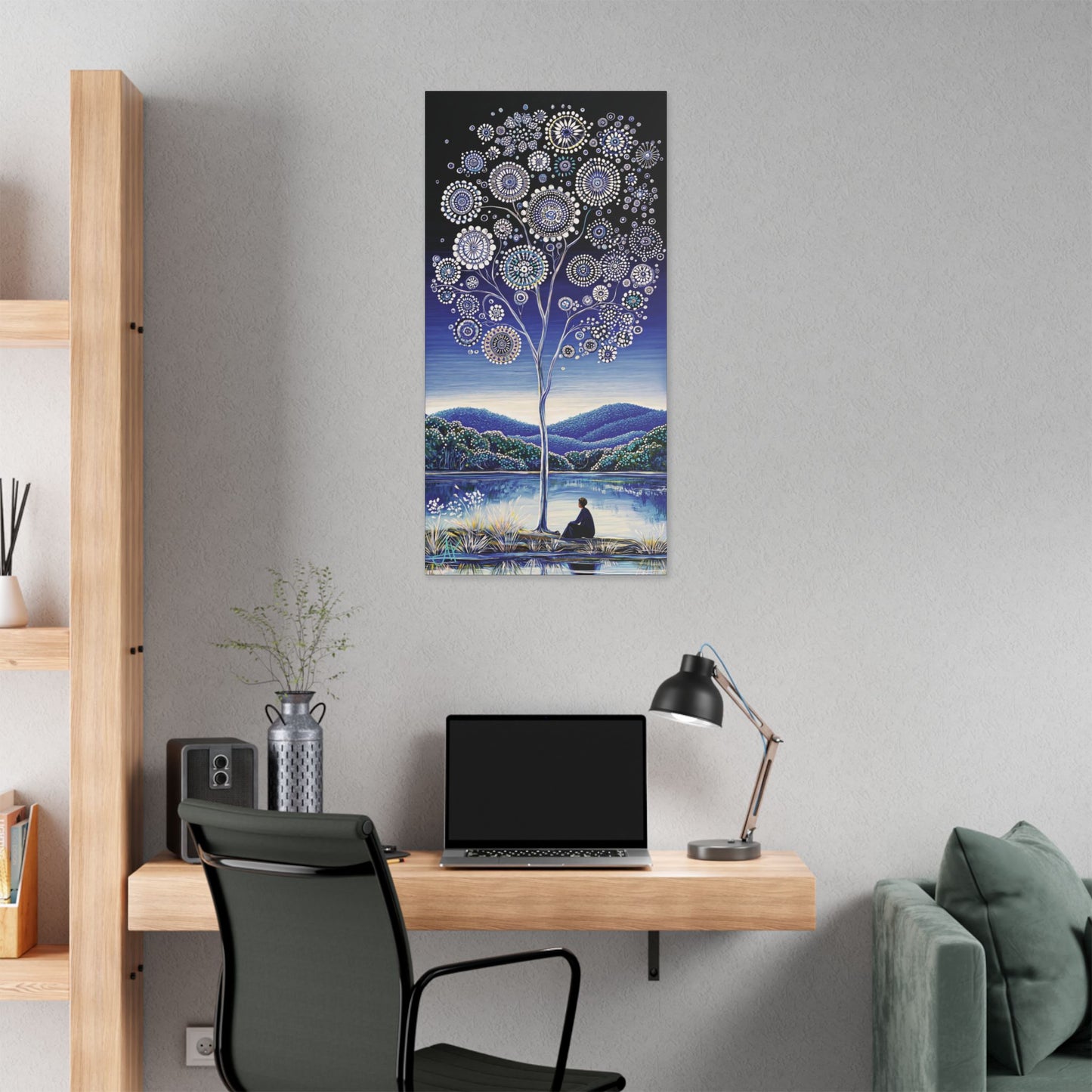 "The Dreaming Tree", Stretched Classic Canvas Fine Art Print