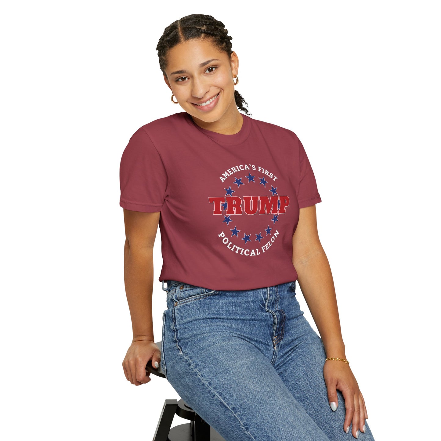 "Trump - America's First Political Felon", Unisex T-shirt