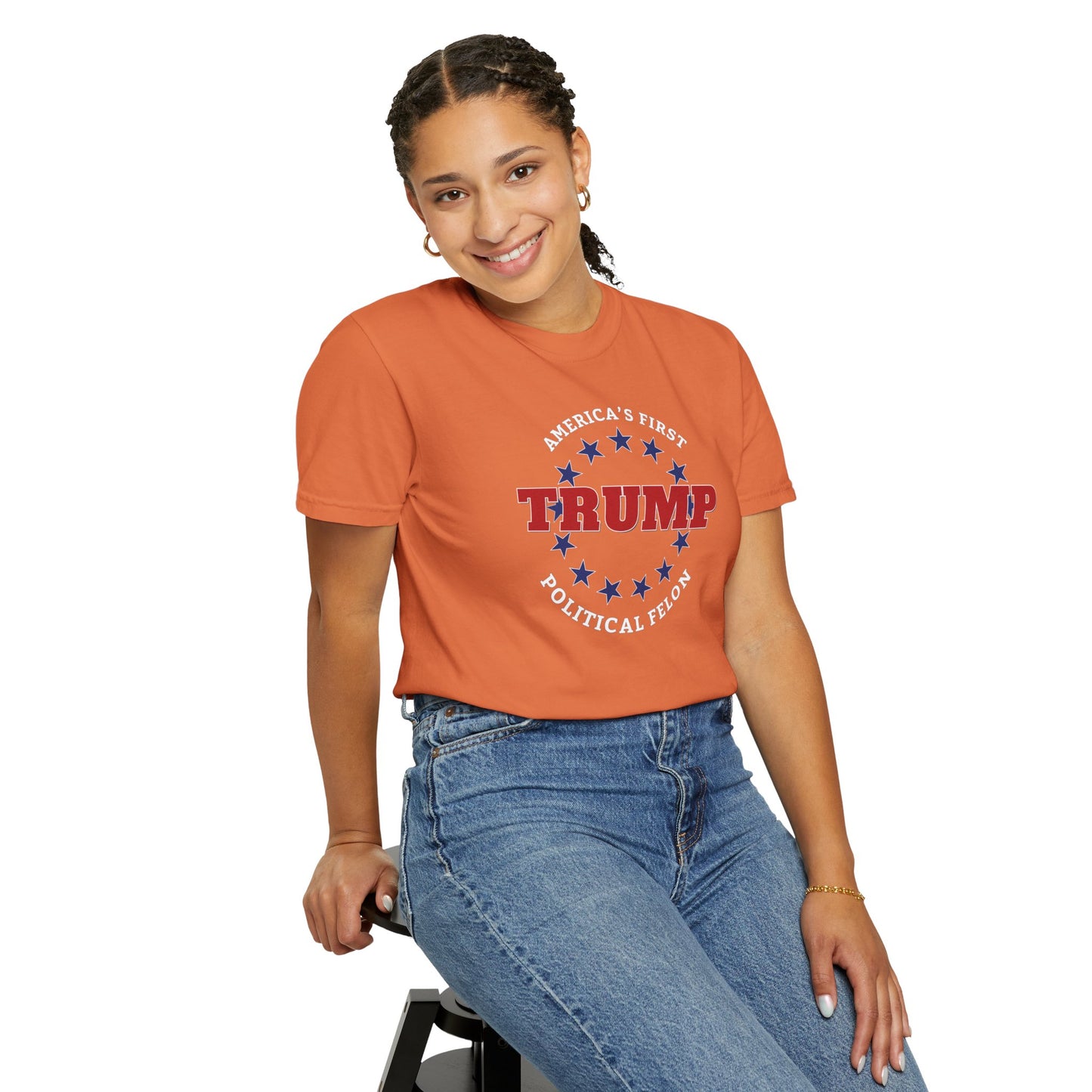 "Trump - America's First Political Felon", Unisex T-shirt
