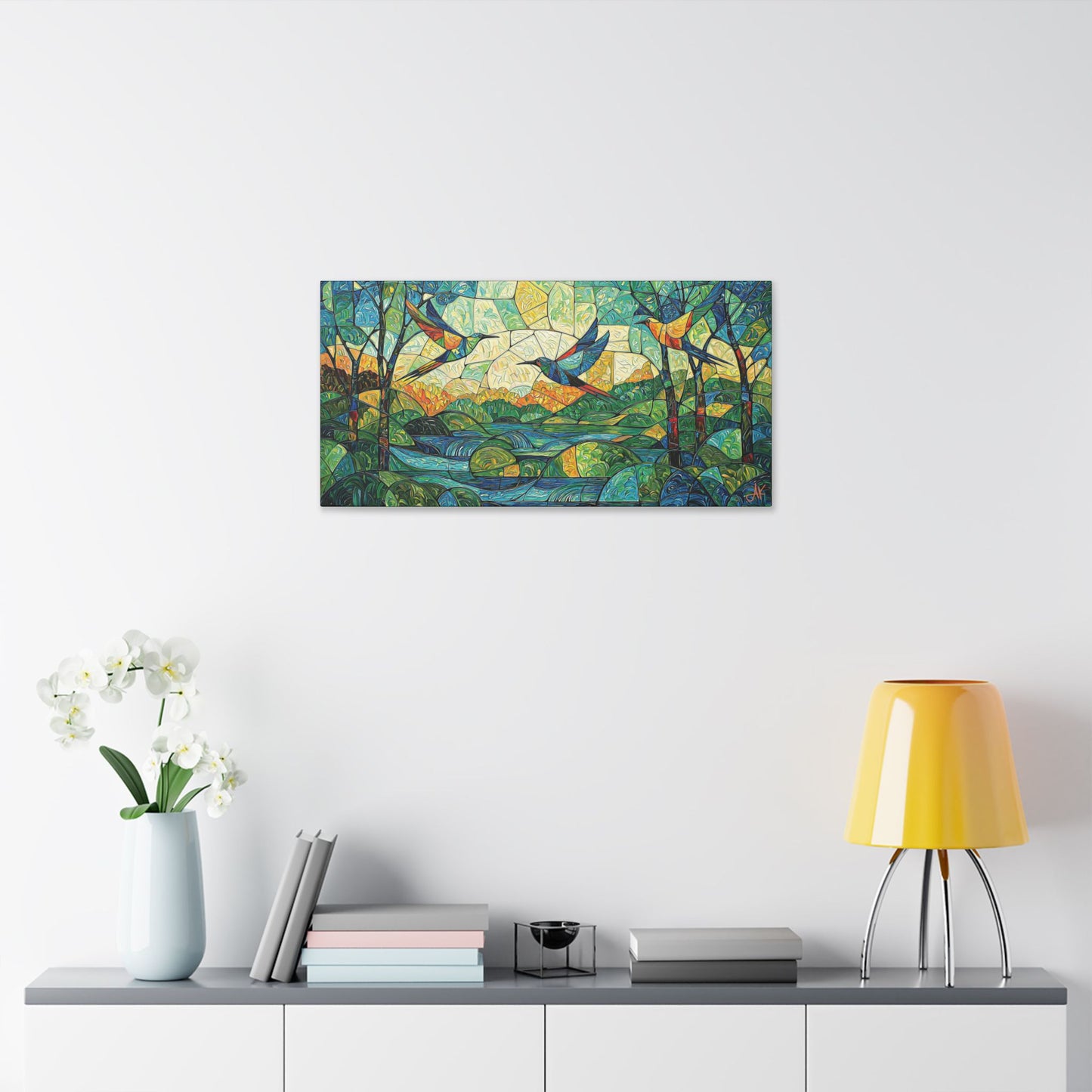 "The Isolated Isle", Stretched Classic Canvas Fine Art Print