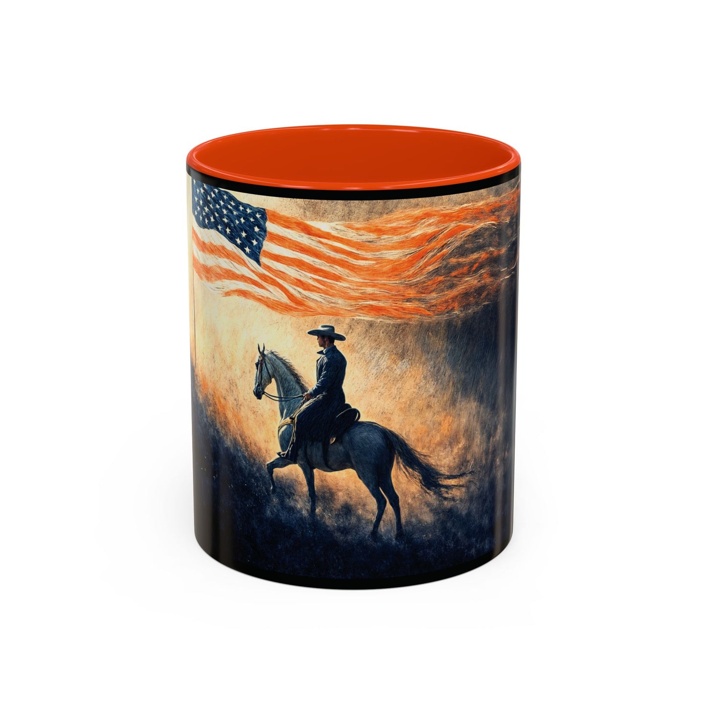 "Liberty under God", Colorful Mugs (11oz, 15oz)